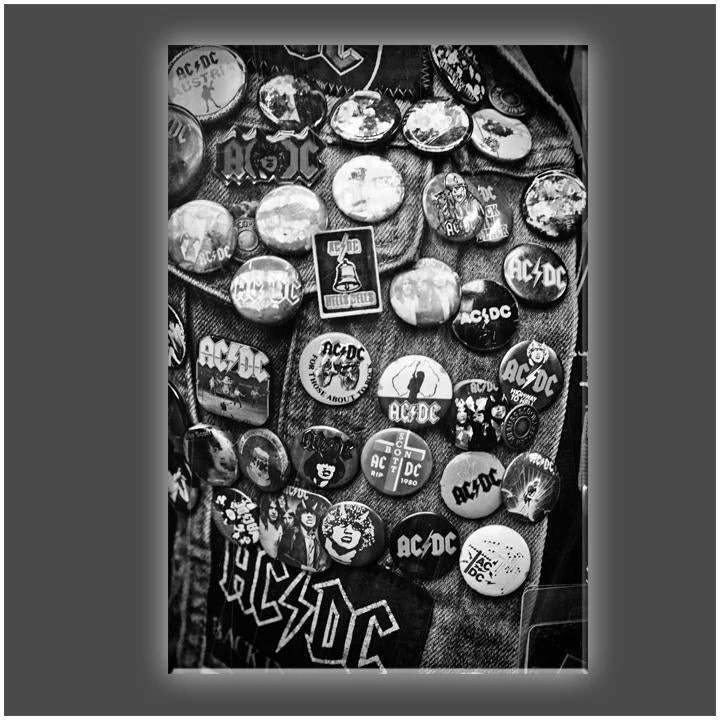 Get Down Art "Another AC/DC Fan" Stretched Canvas Print (Various Sizes) 1 Get Down Art "Another AC/DC Fan" Stretched Canvas Print (Various Sizes)