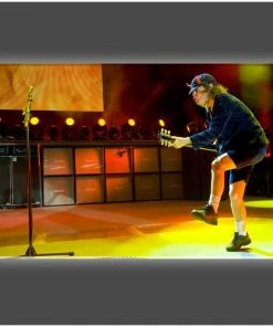 Get Down Art AC/DC Collection "Play It Louder" Stretched Canvas Print (Various Sizes)