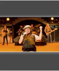 Get Down Art AC/DC Live" Stretched Canvas Print (Various Sizes)