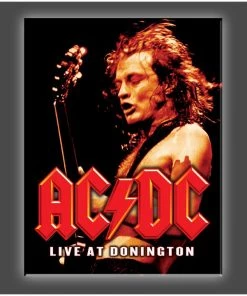 Get Down Art "Live At Doninton" Stretched Canvas Print (Various Sizes)