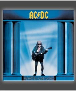 Get Down Art "Who Made Who" Stretched Canvas Print (Various Sizes) AC/DC Collection