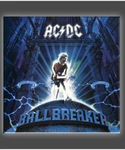 Get Down Art AC/DC Collection Ball Breaker" Stretched Canvas Print (Various Sizes)