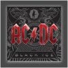 Get Down Art AC/DC Collection "Black Ice" Stretched Canvas Print (Various Sizes)