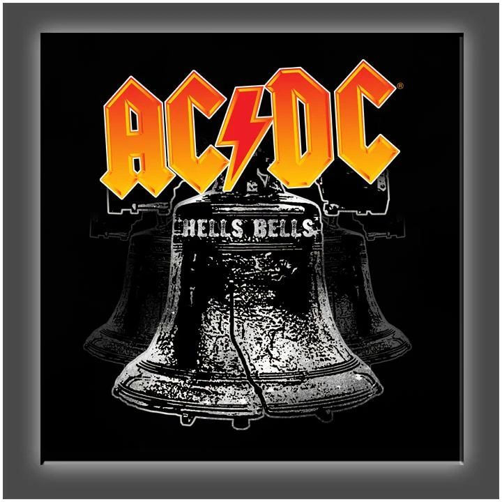 Get Down Art "Hells Bells" Stretched Canvas Print (Various Sizes) AC/DC Collection 1 Get Down Art "Hells Bells" Stretched Canvas Print (Various Sizes) AC/DC Collection
