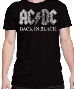 "Back In Black" Men's Apparel BDAP017
