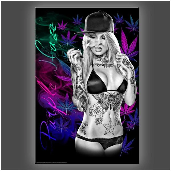 Daveed Benito "Purple Haze" Stretched Canvas Print (Various Sizes) Daveed Benito - Glamour Models 1 Daveed Benito "Purple Haze" Stretched Canvas Print (Various Sizes) Daveed Benito - Glamour Models