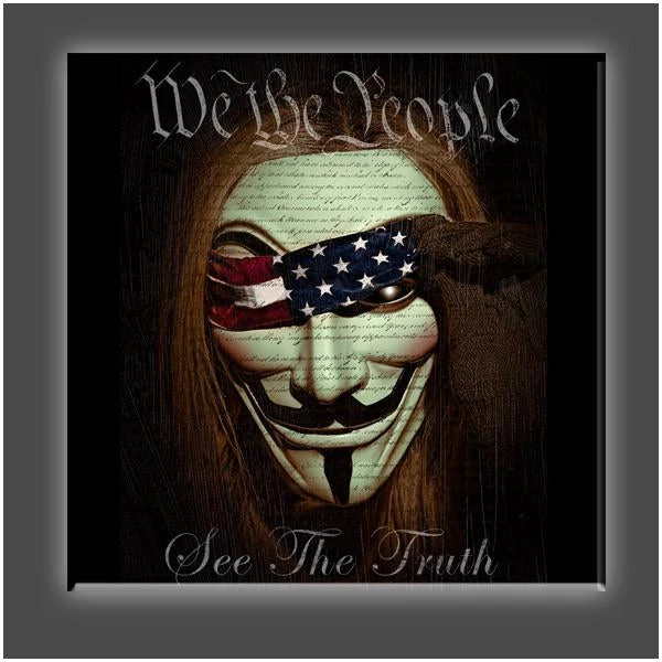 Daveed Benito "We The People" Stretched Canvas Print (Various Sizes) 2 Daveed Benito "We The People" Stretched Canvas Print (Various Sizes)