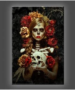 Daveed Benito "Flores De La Murte" Stretched Canvas Print (Various Sizes) Daveed Benito - Glamour Models