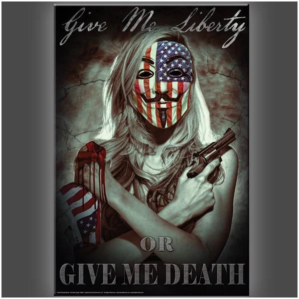 Daveed Benito "Give Me Liberty" Stretched Canvas Print (Various Sizes) Daveed Benito - Political Propaganda 1 Daveed Benito "Give Me Liberty" Stretched Canvas Print (Various Sizes) Daveed Benito - Political Propaganda