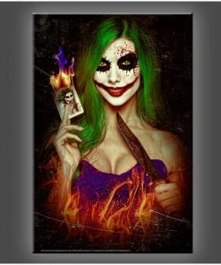 Daveed Benito Daveed Benito - Glamour Models "Chaos" Stretched Canvas Print (Various Sizes)