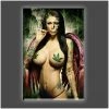 Daveed Benito "Ganja Girl" Stretched Canvas Print (Various Sizes) Daveed Benito - Glamour Models