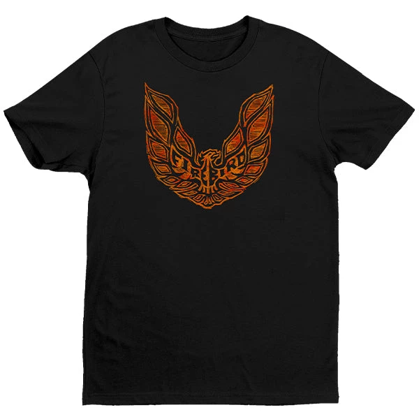 "Firebird Sketch" Black T-Shirt G-GM-284-TEE 1 "Firebird Sketch" Black T-Shirt G-GM-284-TEE
