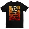 "Stacked Muscle Cars" T-Shirt G-GM-368-TEE-BLK
