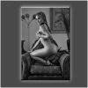 Daveed Benito Daveed Benito - Glamour Models "Naked Time" Stretched Canvas Print (Various Sizes)