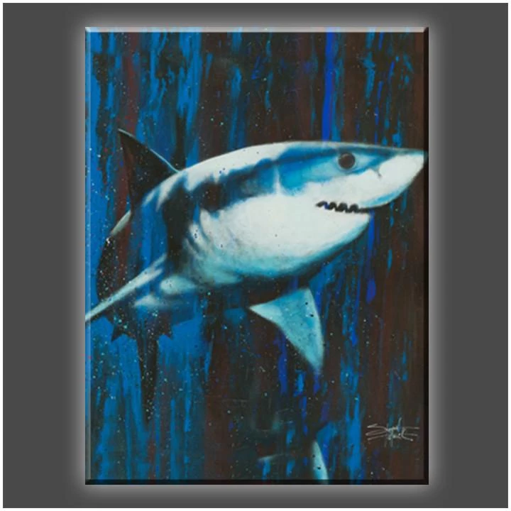 Stephen Fishwick Stephen Fishwick - For Life "Silent Killer" Stretched Canvas Print (Various Sizes)