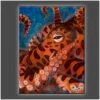 Stephen Fishwick Stephen Fishwick - For Life "Octopus" Stretched Canvas Print (Various Sizes)