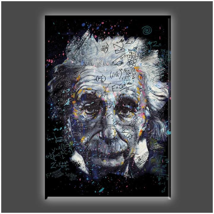 Stephen Fishwick "R-Squared" Stretched Canvas Print (Various Sizes)