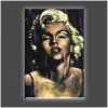Stephen Fishwick Stephen Fishwick's - Icons "Candle In The Wind" Stretched Canvas Print (Various Sizes)