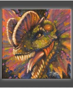 Stephen Fishwick "Spit Decision" Stretched Canvas Print (Various Sizes) Stephen Fishwick - For Life