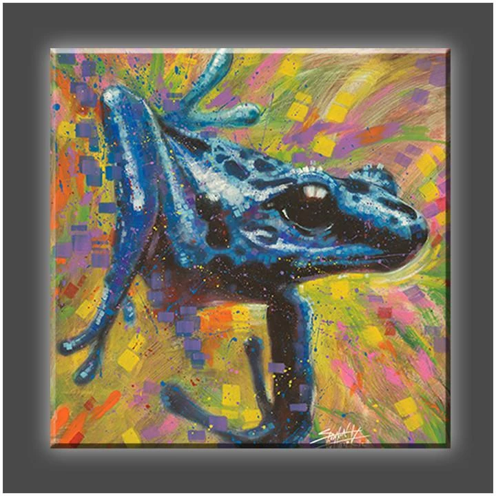 Stephen Fishwick "Blue Dart" Stretched Canvas Print (Various Sizes) Stephen Fishwick - For Life 2 Stephen Fishwick "Blue Dart" Stretched Canvas Print (Various Sizes) Stephen Fishwick - For Life