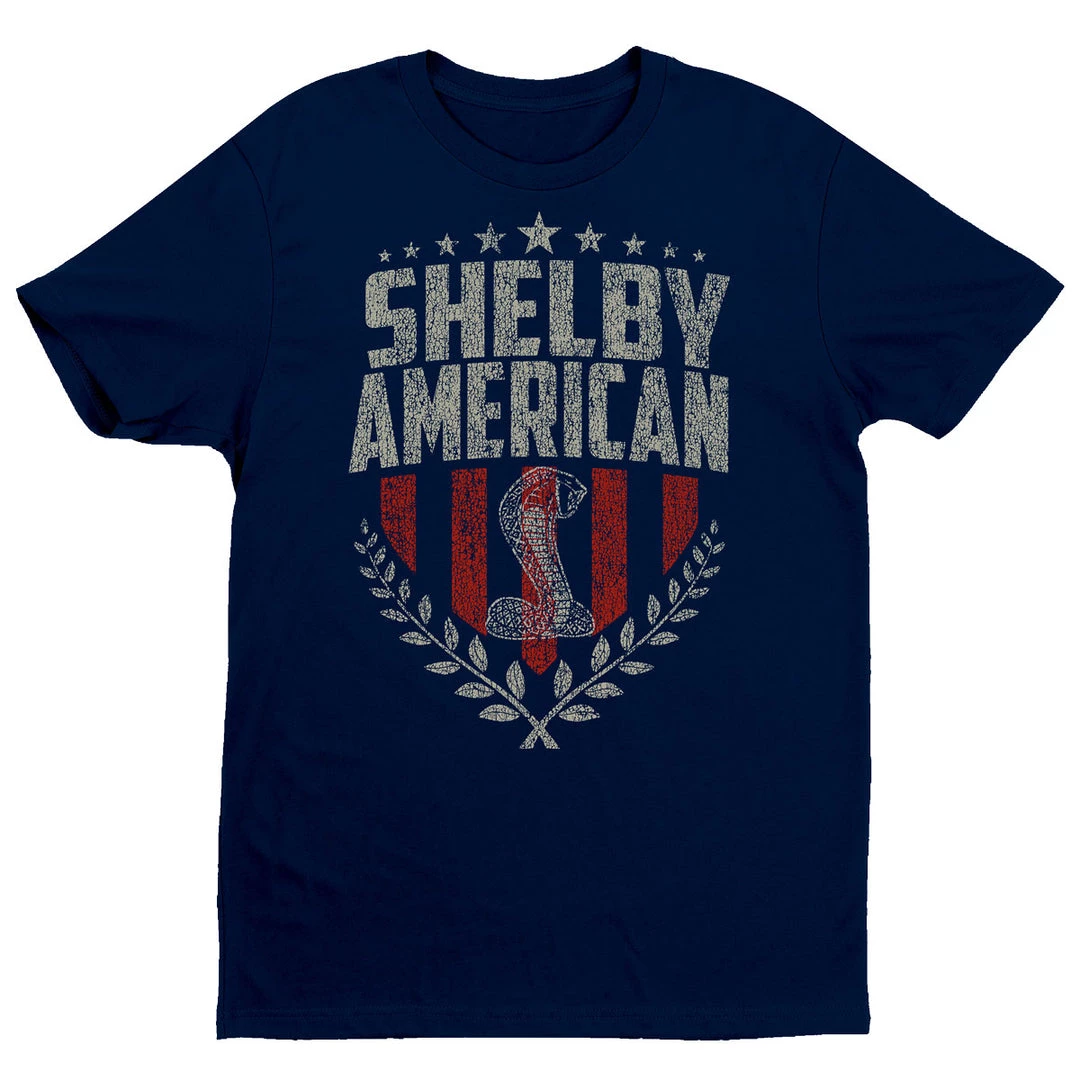 Get Down Art SHELBY Stripes And Laurel T-Shirt 747 Navy 1 Get Down Art SHELBY Stripes And Laurel T-Shirt 747 Navy