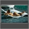 Daveed Benito "Tanlines" Stretched Canvas Print (Various Sizes)