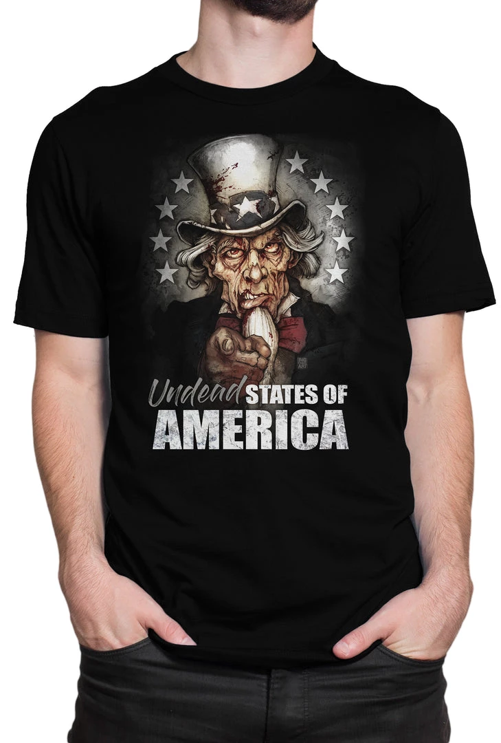 Big Chris "Undead States Of America" T-Shirt BCA29 1 Big Chris "Undead States Of America" T-Shirt BCA29