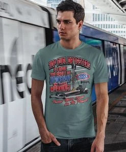 Get Down Art NHRA Nitromethane T-Shirt 687 Sea Foam